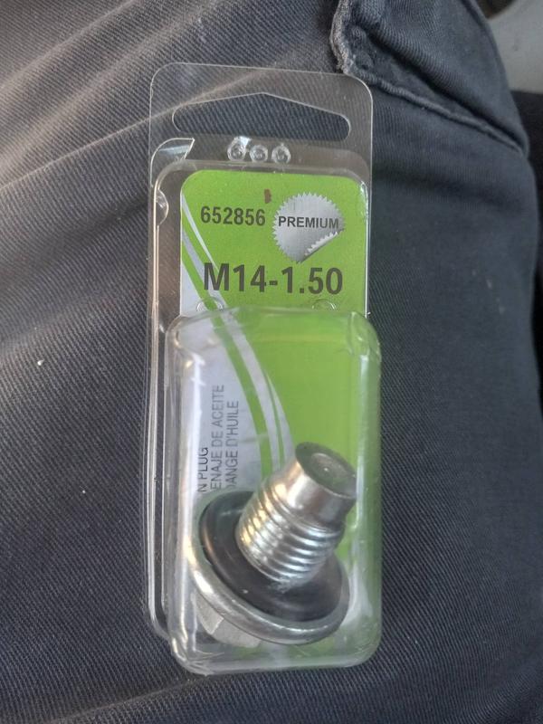 Needa Parts Engine Oil Drain Plug 652856