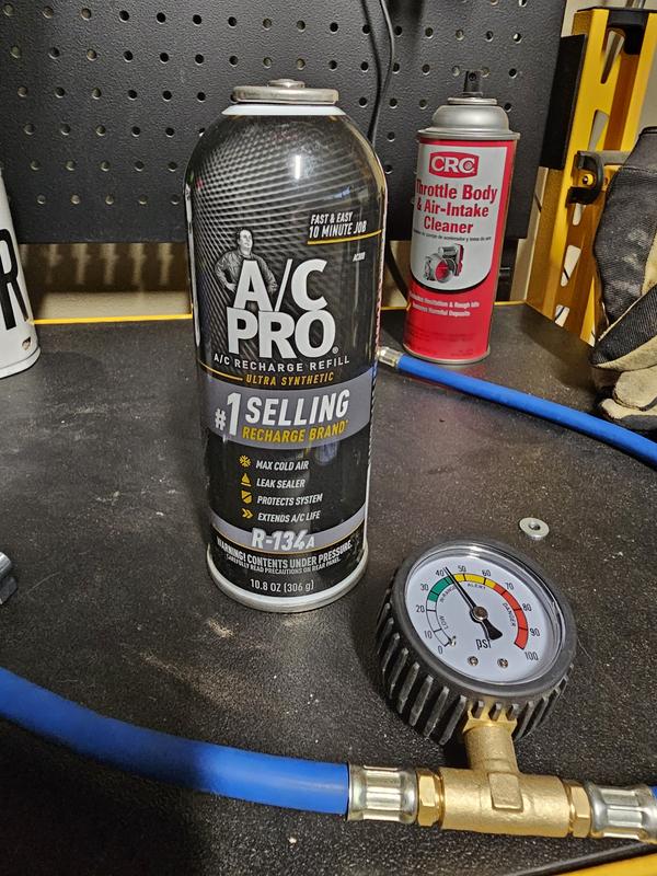A/C Pro R-134a Refrigerant with Stop Leak 10.8oz | AutoZone