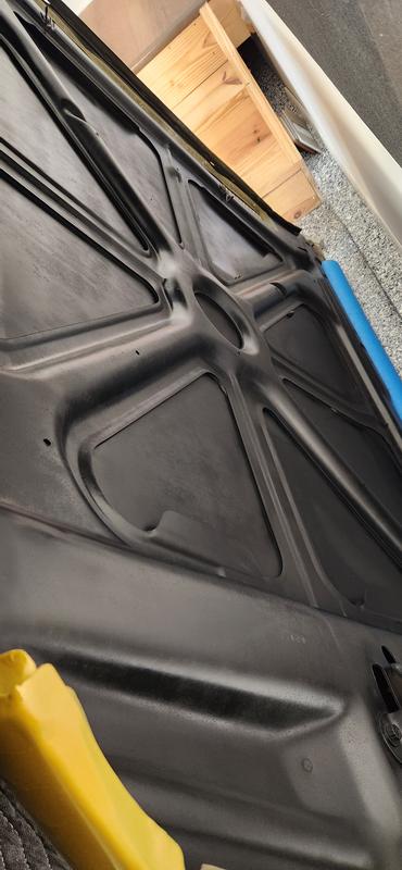 The black paint won’t let it rust ever