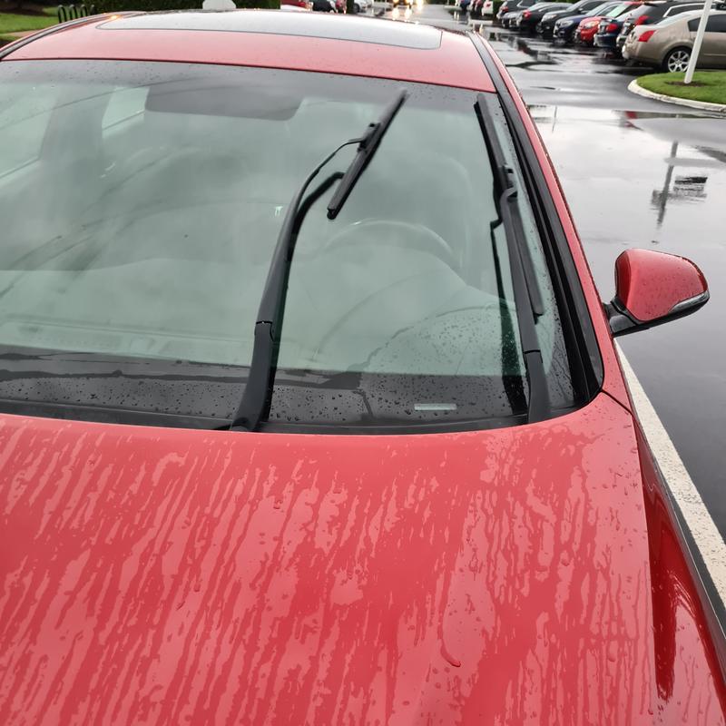 1990 Chevy Custom Silverado with Duralast Aero 18" wipers