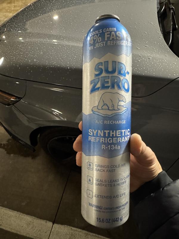 SubZero R-134a Refrigerant Kit with Stop Leak and Charging Hose