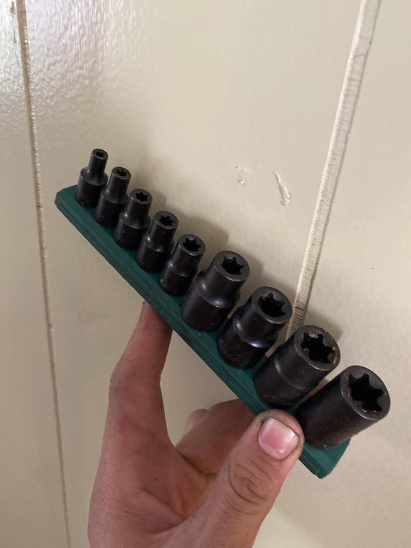 Duralast Multiple Drive Torx Socket Set 9 Piece