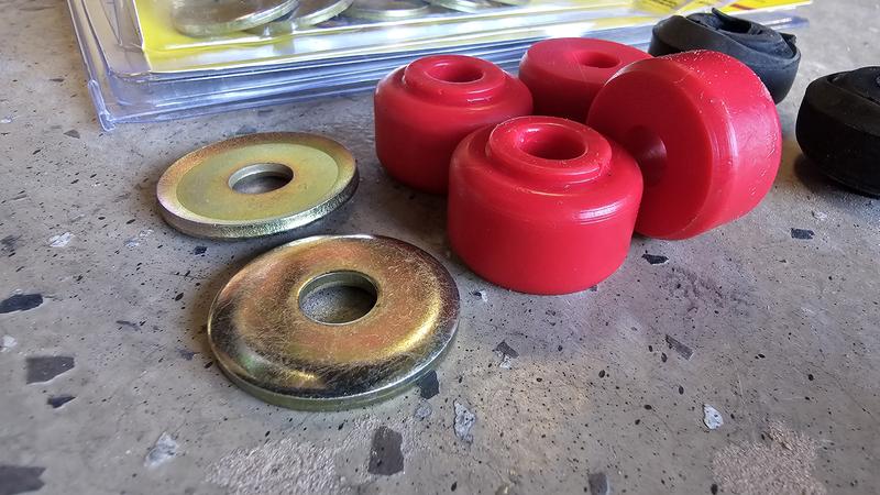 Energy Suspension Red End Link Grommet Set 9.8105R | AutoZone