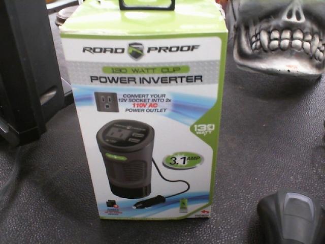 Road Proof 120 Watt Inverter with 2 USB Charging Ports
