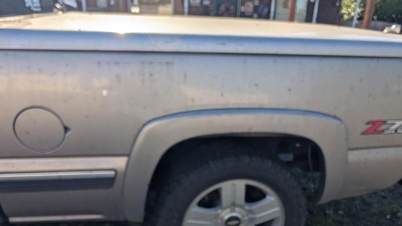 Damage to side mirror