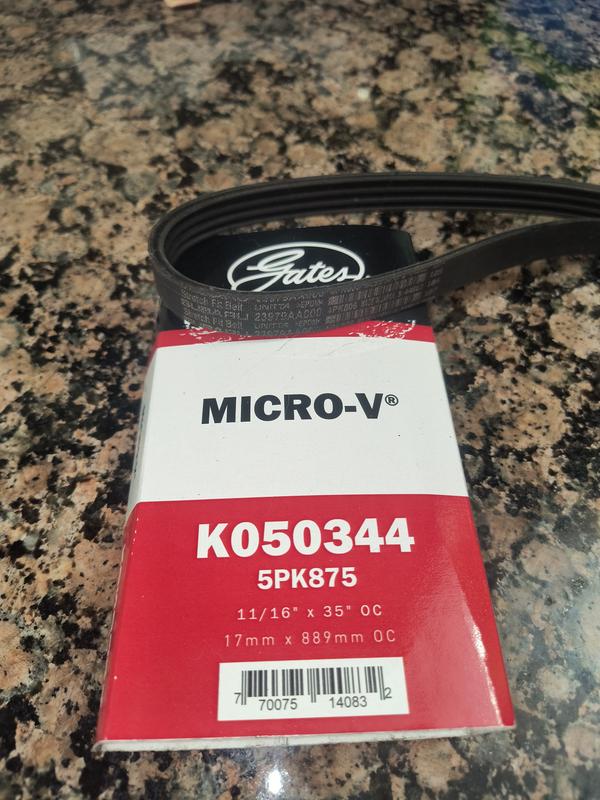 PartsBroz K070644 Micro-V Serpentine Drive Belt Compatible - View #6