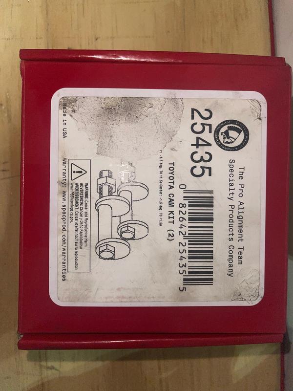 【RS SHOP】 Specialty Products Company Alignment Cam Bolt 25435