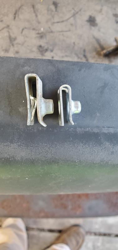 Wrong size clips