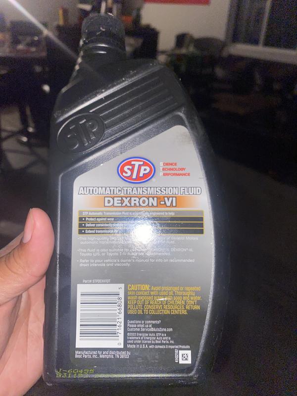 STP Dexron VI Automatic Transmission Fluid 1 Quart