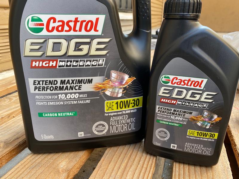 Castrol High Mileage Full Synthetic Engine Oil 10W30 5 Quart Reviews