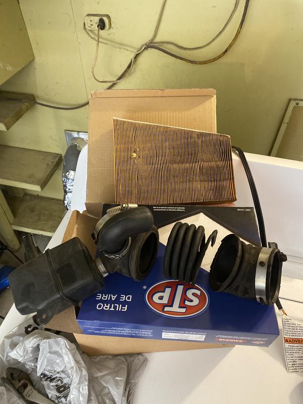 My new air intake hoses