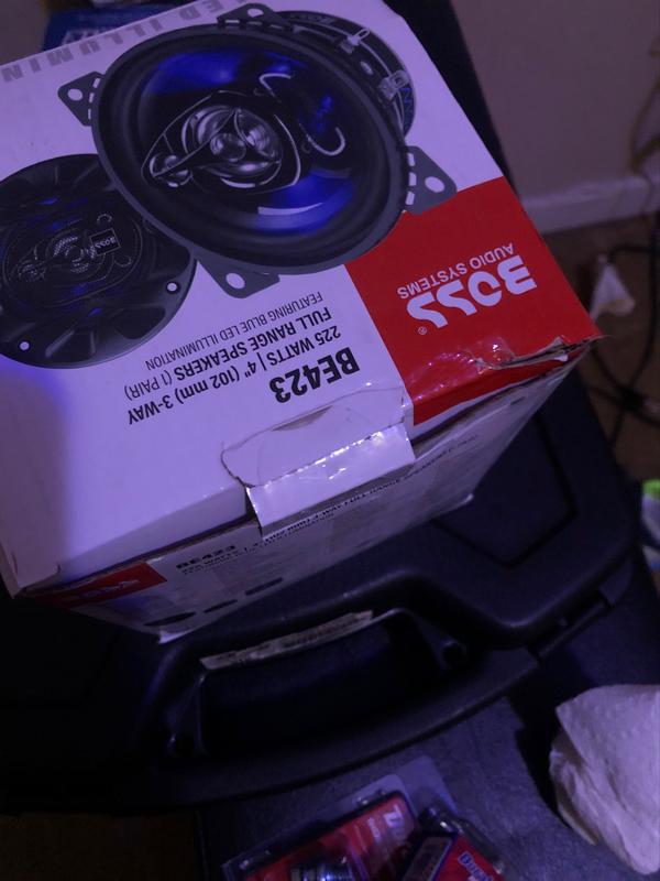 Installed in the truck on the right