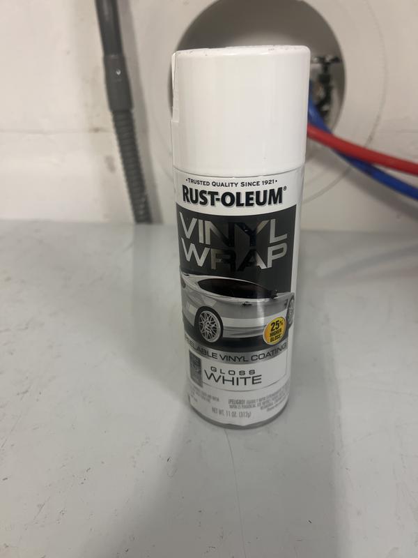 Rust-Oleum Gloss Black Vinyl Wrap Peelable Paint 11oz