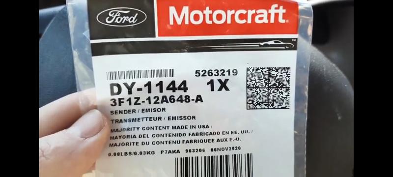 Motorcraft DY-1173 Sensore Temperatura Liquido Refrigerante Motore