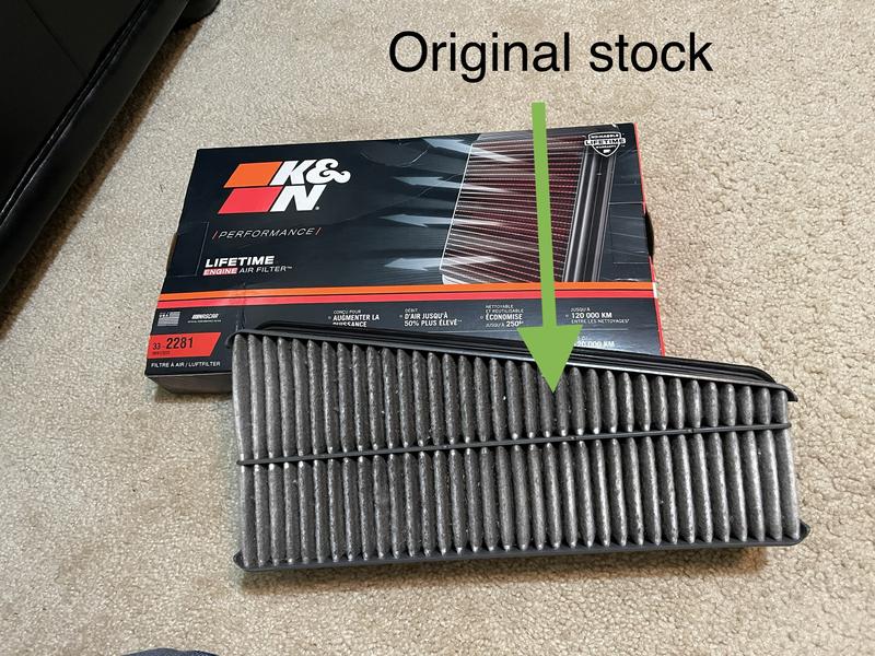 K&N Performance Panel Engine Air Filter 33-2281 K&N Performance Panel Engine Air Filter 33-2281