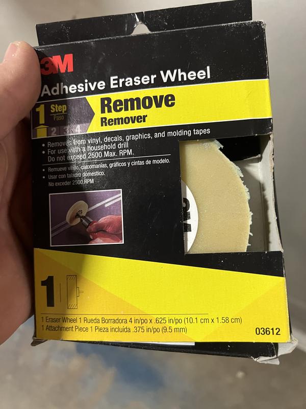 3M Adhesive Eraser Wheel Reviews