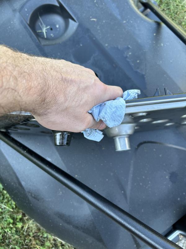 About an inch too long