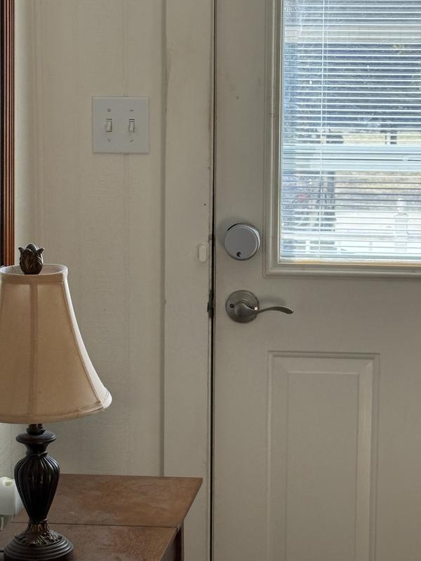 Ignore the farm-dirt around the door jamb!