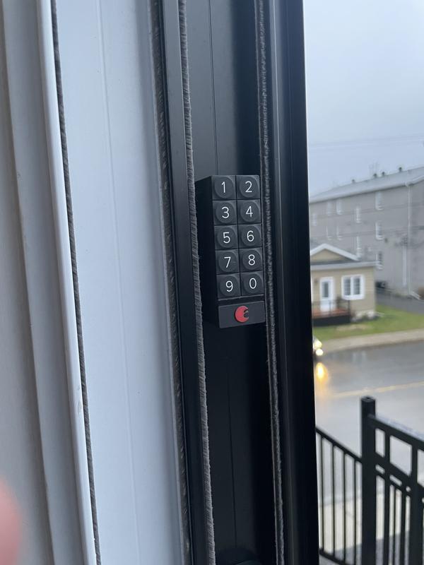 The outdoor keypad