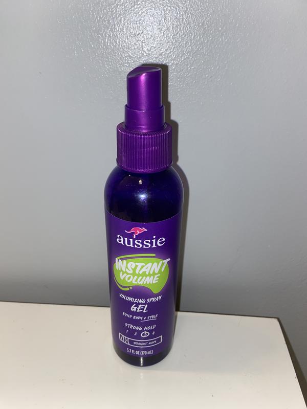 Aussie Instant Volume Volumizing Spray Gel for Wavy Hair, and Straight  Hair, Unisex 5.7 fl oz 