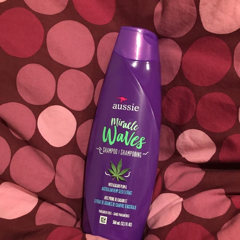 Miracle Waves Anti-Frizz Hemp Shampoo | Aussie