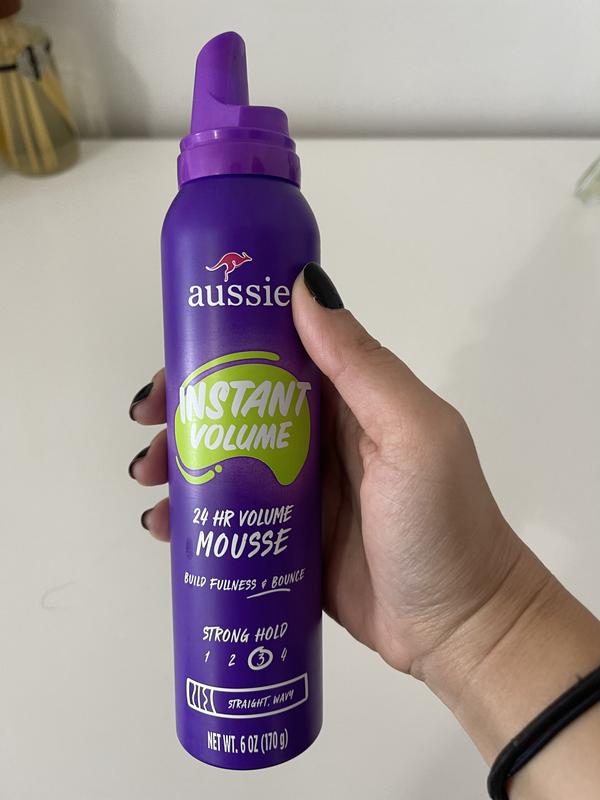 Aussie Instant Freeze Non-Aerosol Hair Spray for Curly Hair, Wavy Hair, and  Straight Hair, 8.5 fl oz