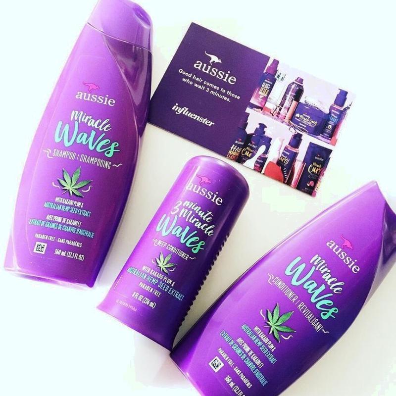 Miracle Waves Anti-Frizz Hemp Shampoo | Aussie