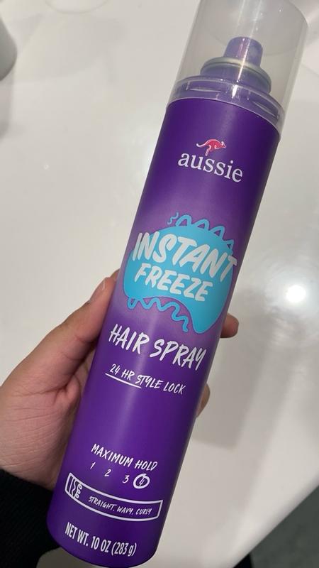Aussie Instant Freeze Sculpting Gel for Curly Hair, Straight Hair, and Wavy  Hair, 7 oz Unisex