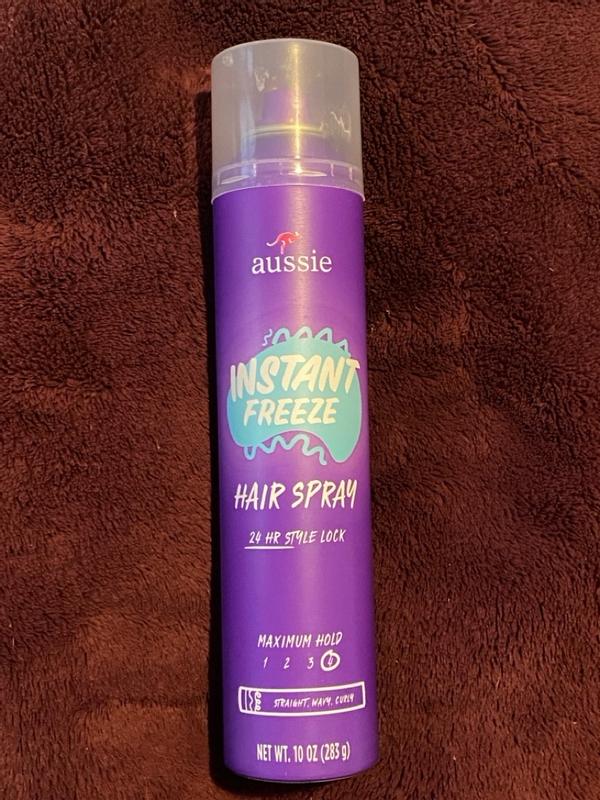 Aussie Instant Freeze Maximum Hold Hair Spray, 10 fl oz - City Market