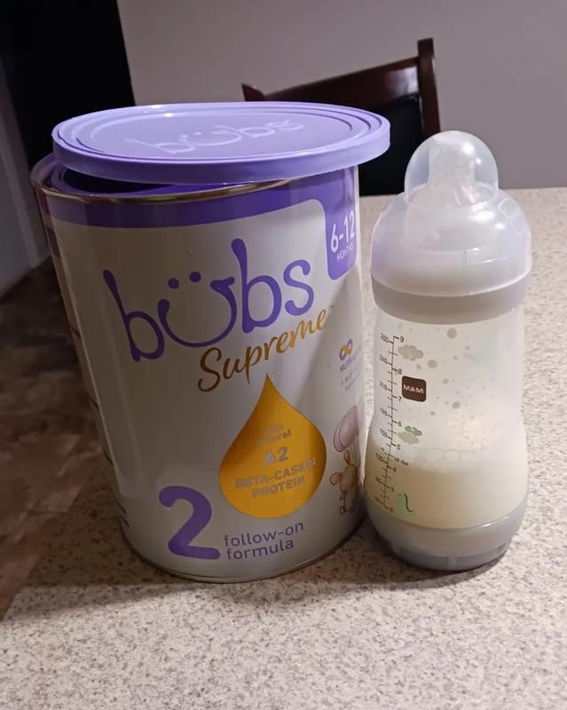 Grass Fed Milk Bubs Organic Grass Fed Stage 2 Formula (6-12