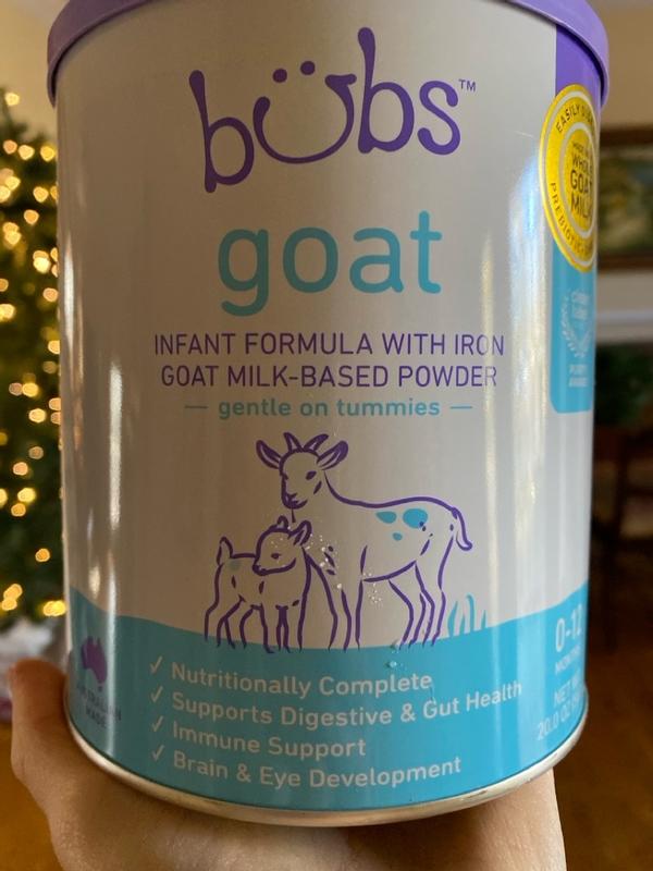Bubs Goat Milk Infant Formula (0-12 Months) – Aussie Bubs