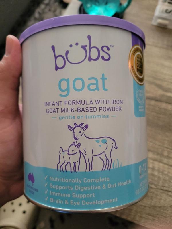 Bubs Goat Milk Infant Formula (0-12 Months) – Aussie Bubs