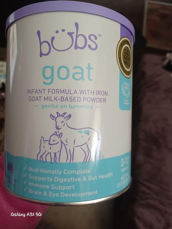 Bubs Goat Milk Infant Formula (0-12 Months) – Aussie Bubs