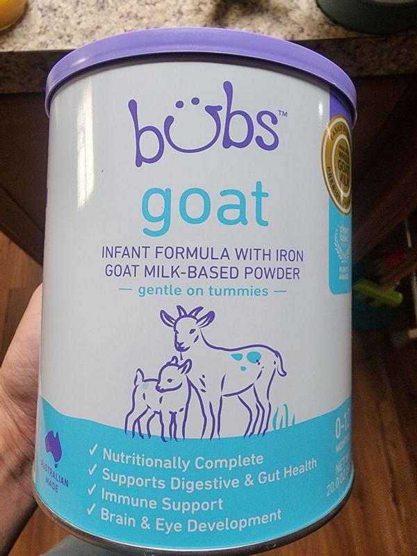 Bubs® Goat Milk Infant Formula Stage 1, 800g (0-6 Months