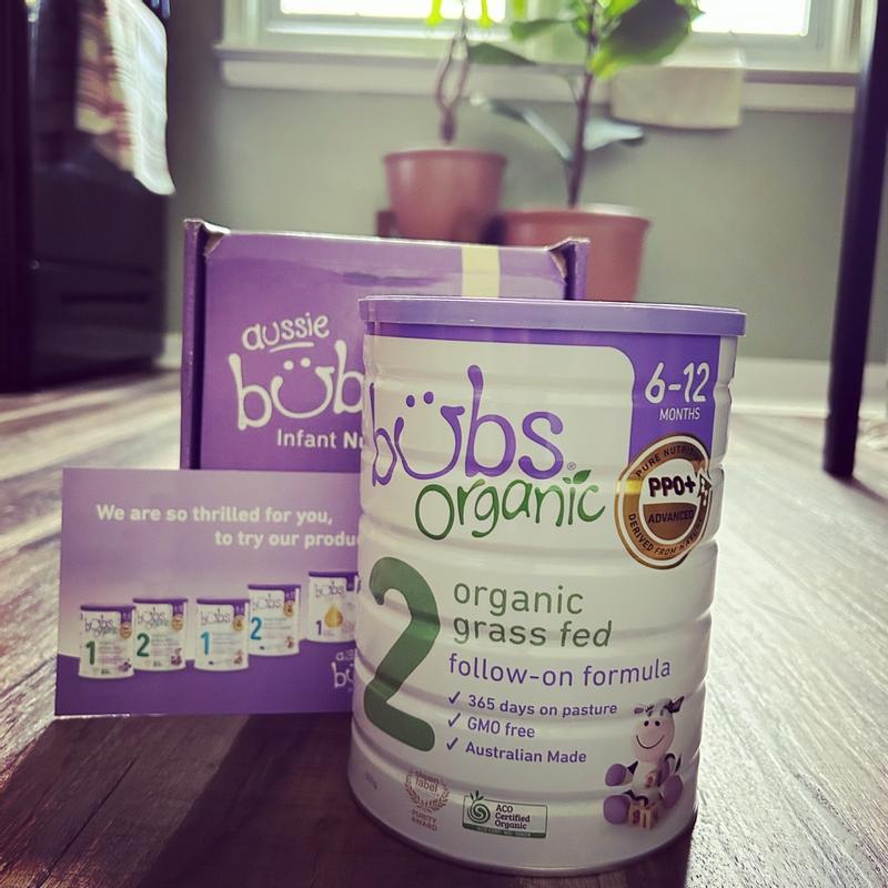 Happy Baby Bubs Organic Grass Fed Stage Formula (6-12
