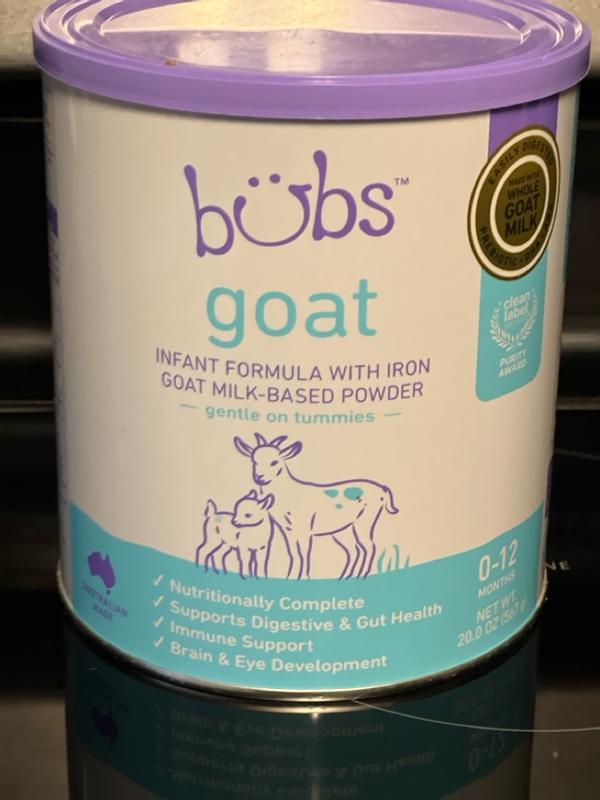 ミルク bubs Easy-digest Goat Milk 1 Bubs® Easy-digest Goat Milk Infant Formula Stage 1 – 800g