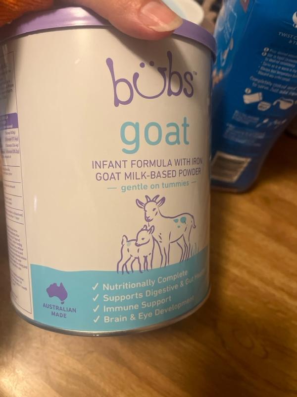 Bubs Goat Milk Infant Formula (0-12 Months) – Aussie Bubs