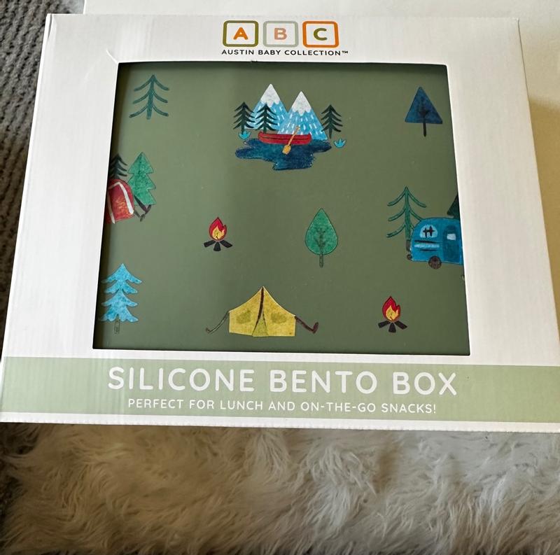 Silicone Bento Box Safari Warm Cream – Austin Baby Collection