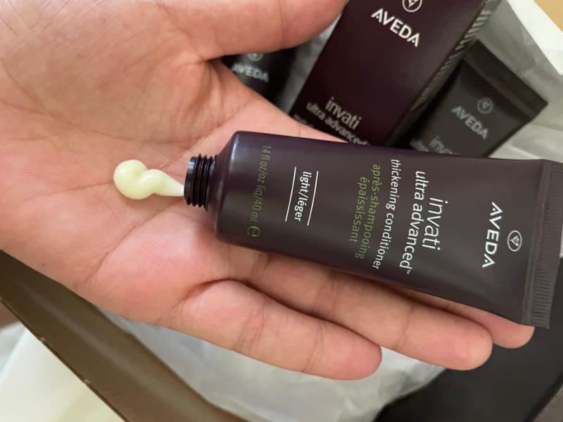 Customer photo for "Great for fine thin hair"