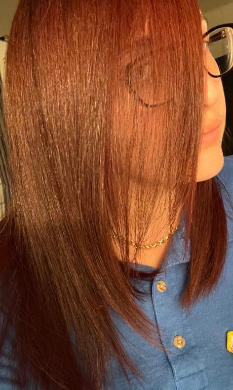 Customer photo for "Smoother hair!"