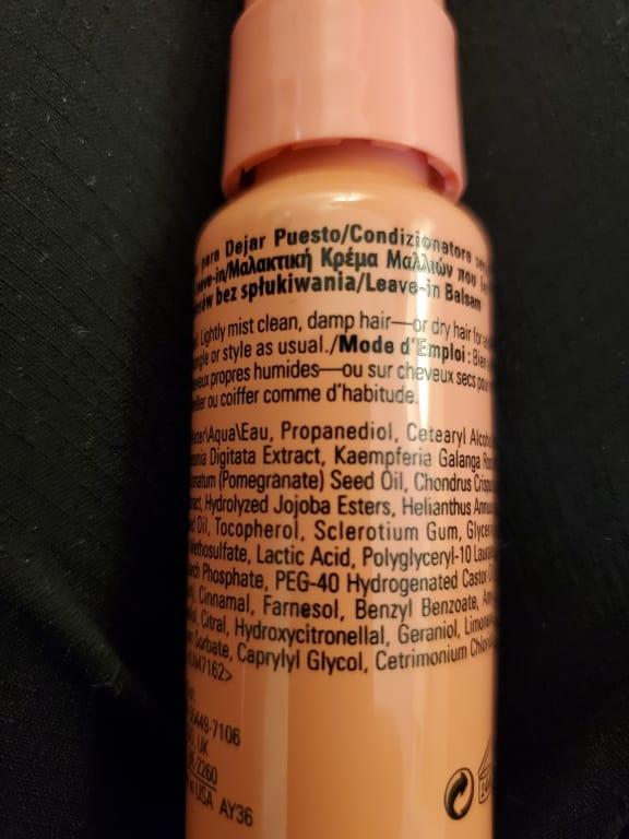 Customer photo for "LOVE Nutriplenish, but this one's not for my hair"