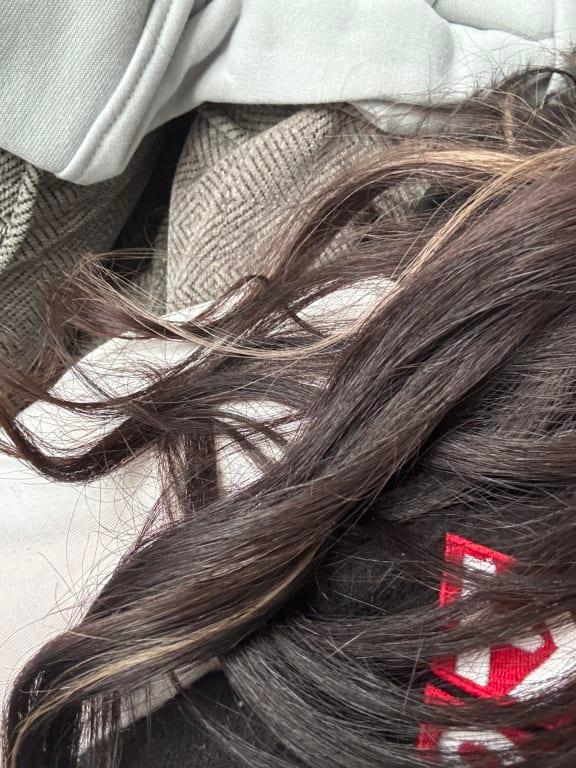 Customer photo for "Say Goodbye to Frizz"