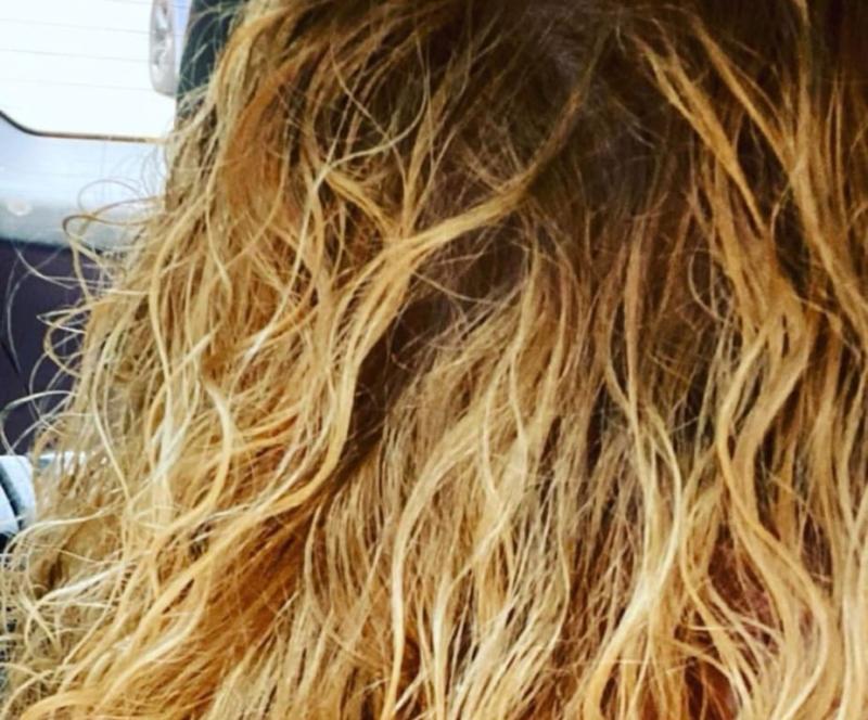 Customer photo for "be curly enhancer"