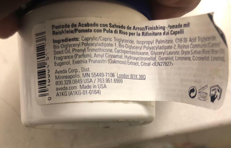 Customer photo for "DO NOT BUY! DIFFERENT FORMULA"