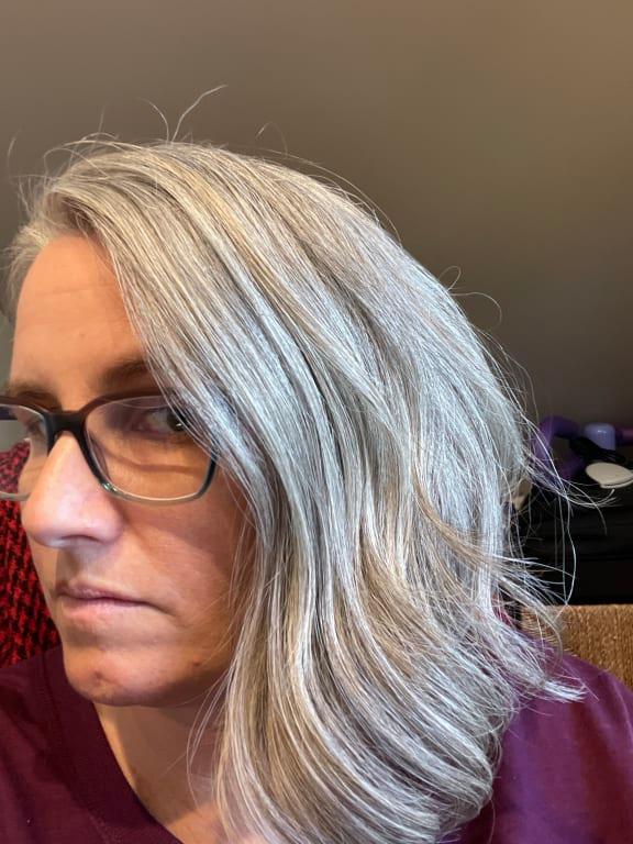 Customer photo for "Left an oily film on my hair"