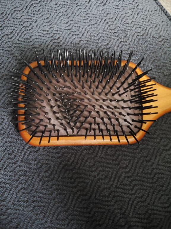 aveda wooden mini paddle brush