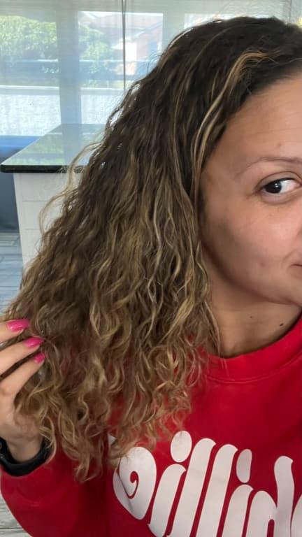 Customer photo for "Amazing curl cream"
