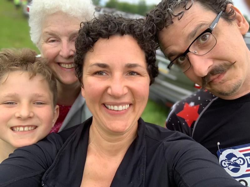 Customer photo for "Family favorite: conditions several hair types well"