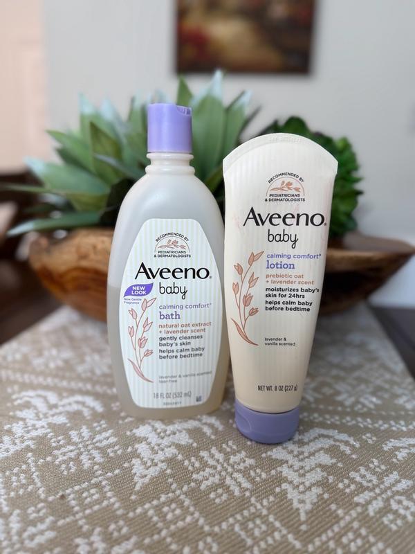CALMING COMFORT® Baby Bath + Lotion Set | Aveeno®