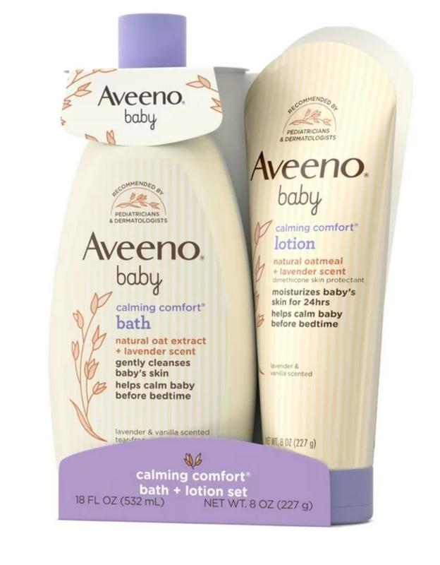 Aveeno Baby Calming Comfort Bath Lavender & Vanilla